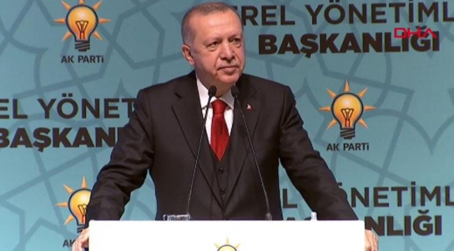Cumhurbaşkanı Erdoğan, belediye başkanları ile buluştu
