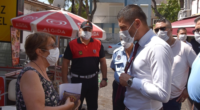 FOÇA’DA KORONAVİRÜS DENETİMLERİ 