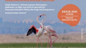 İzmir’de Gediz Deltası’na Sadakat Yürüyüşü