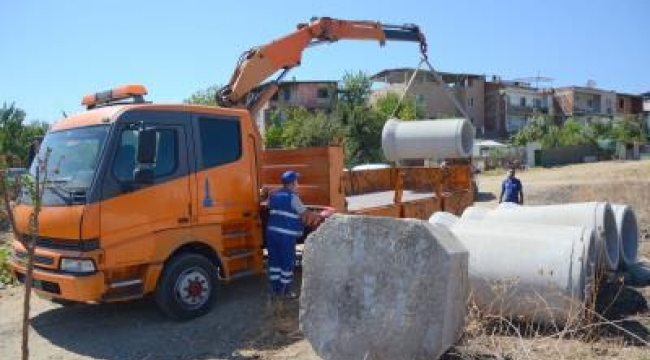 İZSU, Yobaz Deresi için iş başında