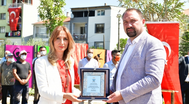 Kadın Cinayetlerine kurban giden 3 kadının adı Çiğli'de ölümsüzleşti