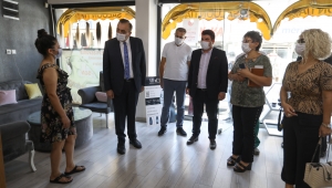 Kaymakam Tuncer ve Başkan Kılıç tedbirleri denetledi 