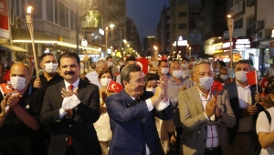 Konak'ta zafer coşkusu