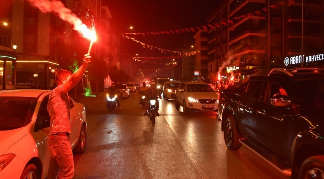 Torbalı’da 30 Ağustos konvoyu