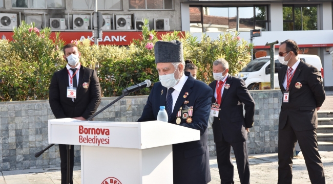Bornova’da gaziler unutulmadı