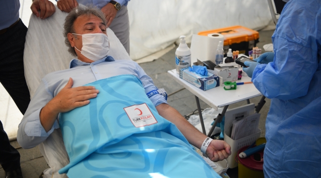 Bornova’da “Kan Dostluğu” 