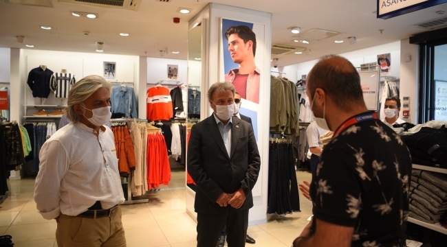Bornova’da Koronavirüs denetimleri sürüyor