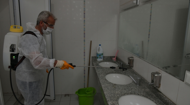 Çiğli’de Okullar Dezenfekte Edildi