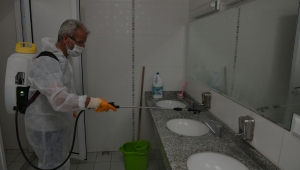 Çiğli’de Okullar Dezenfekte Edildi