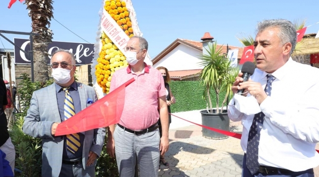 Güzelbahçe Belediyesi ‘GüzBelCafe’yi Hizmete Açtı