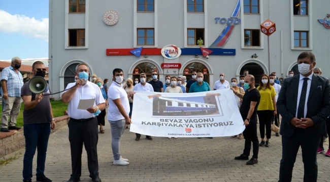 Karşıyaka “Beyaz Vagon” İçin İmza Topluyor