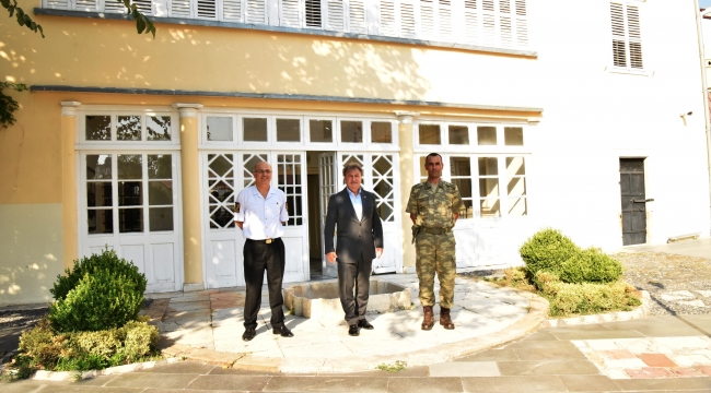 Komutanlardan İduğ’a ziyaret 