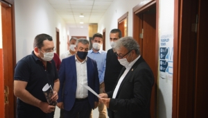 Başkan İduğ’dan şantiye denetlemesi