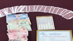 Kumar oynayan 20 şahsa 12 bin 250 TL ceza
