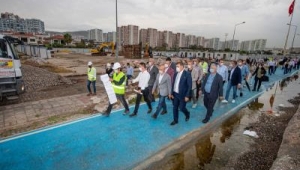 Mavişehir’de su taşkınları sona erecek