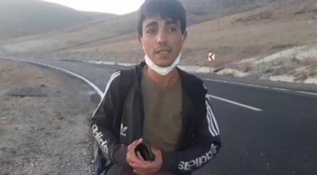 Okula gidebilmek için her gün 25 kilometre yolu yürüyor