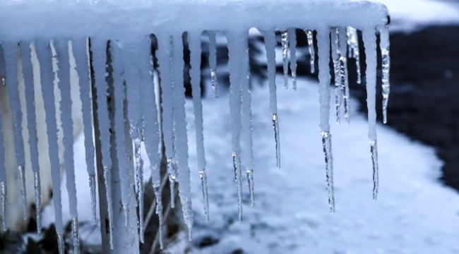Ardahan'da hava buz kesti
