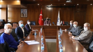 Rektör Hotar Deprembilimcilerle Buluştu