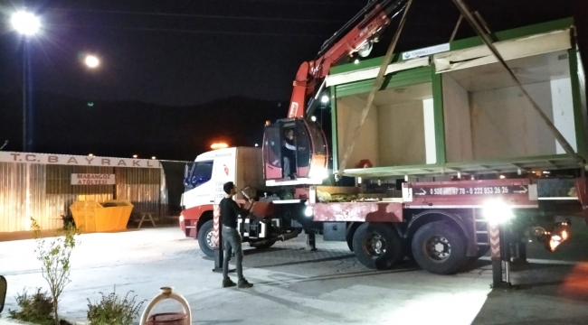 Torbalı Belediyesi Bayraklı’nın yardımına koştu