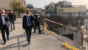 Başkan Batur’dan tesis inşaatlarına denetleme