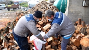 Bornova'da yuvaları ısıtan çalışma