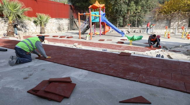 Buca parklarında bakım zamanı 
