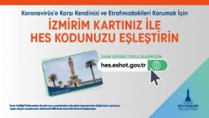 İzmirim Kart-HES Kodu eşleştirmesini unutmayın