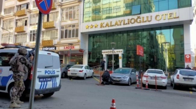 Kahramanmaraş'ta otelde silahlı saldırı! 1 polis şehit