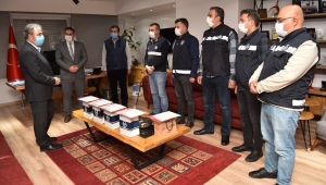  Başkan İduğ’dan Zabıtaya Başarı Belgesi