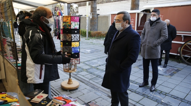 Batur’dan Sevgi Yolu esnafına destek