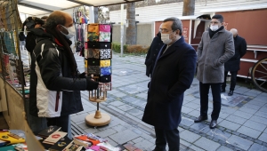 Batur’dan Sevgi Yolu esnafına destek