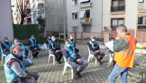 BAYRAKLI BELEDİYESİNDE ÇALIŞANLARA MESLEKİ YETERLİLİK SINAVI