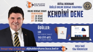 Buca Belediyesi'nden gençlere ödüllü deneme sınavı