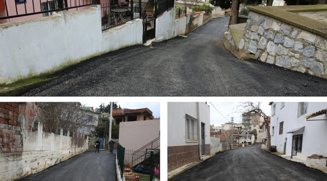 EFES SELÇUK’TA BOZULAN YOLLAR YENİDEN ASFALTLANIYOR