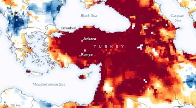 NASA'dan Türkiye'ye kuraklık uyarısı: Barajlardan sonra yer altı suları da tehlike altında
