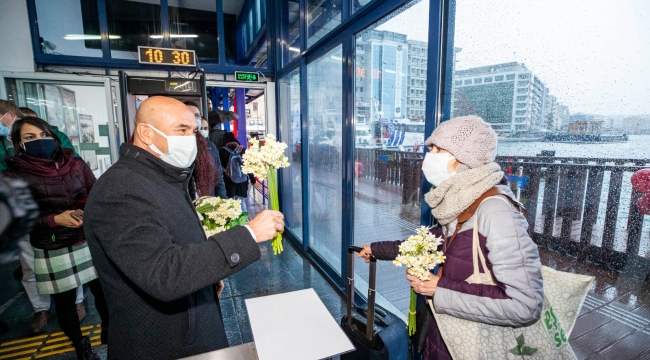 Yenilenen Pasaport İskelesi hizmete girdi