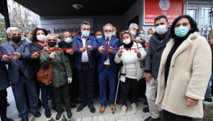 BAŞKAN SANDAL, PANDEMİ VE FELAKETLERE RAĞMEN YATIRIMI KESMİYOR