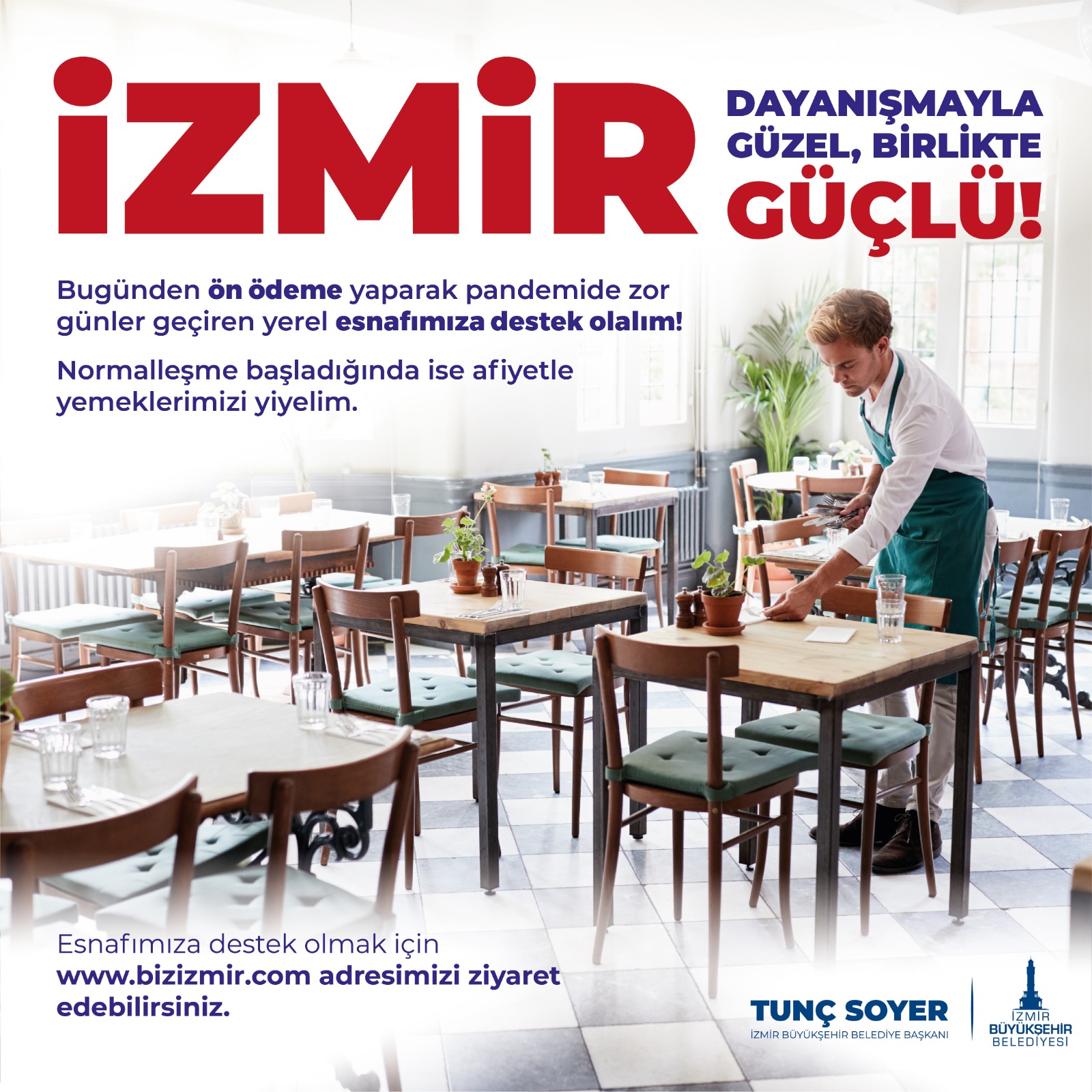 Başkan Soyer’den esnafa destek çağrısı