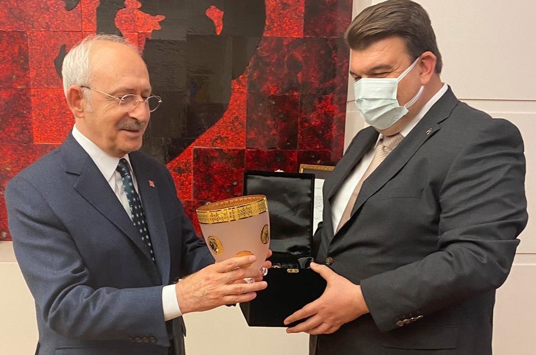 Başkan Yetişkin'den CHP Genel Başkanı Kılıçdaroğlu'na ziyaret 