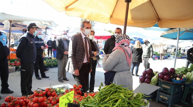 Belediye Başkan Vekili Dayanç çalışmaları yerinde inceledi