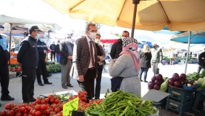 Belediye Başkan Vekili Dayanç çalışmaları yerinde inceledi