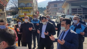  Beydağ'da Gara şehitleri için lokma dağıtıldı