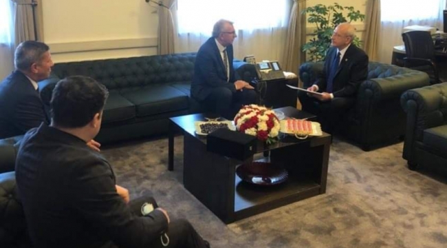 Eriş, CHP Lideri Kemal Kılıçdaroğlu’nu ziyaret etti