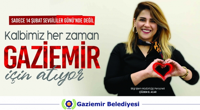 Kalpler Gaziemir için atıyor