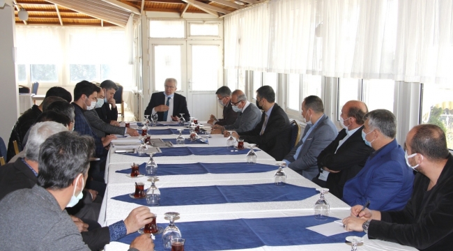 Ödemiş’te muhtarlarla bölgesel değerlendirme toplantıları başladı