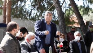 Arazileri satışa çıkarılan köylere Sındır'dan çıkarma; 