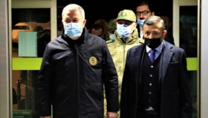 Bakan Akar: 'Kazanın ani değişim gösteren hava şartları nedeniyle meydana geldiği değerlendirilmektedir'