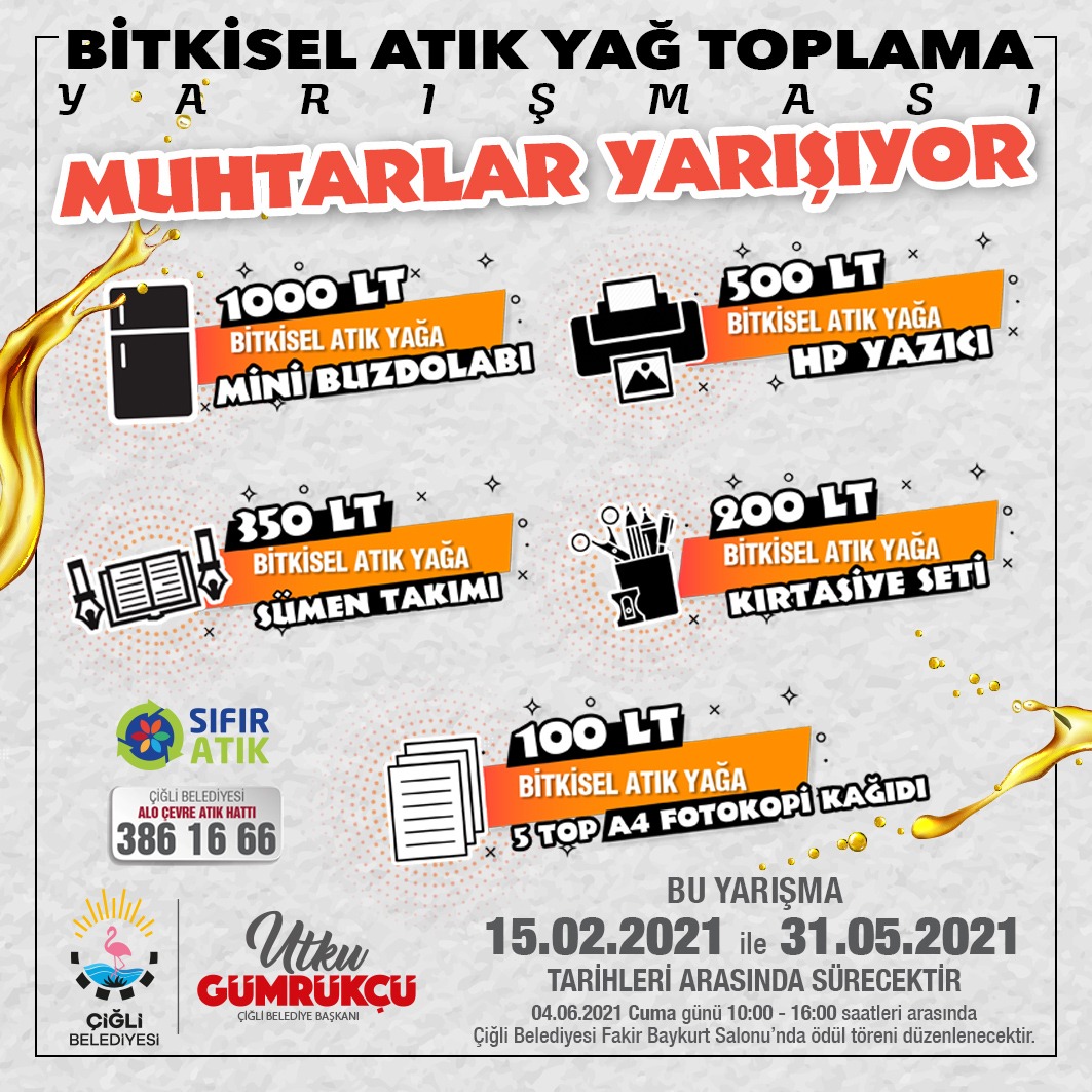 Çiğlili Muhtarlar Doğa için Yarışıyor