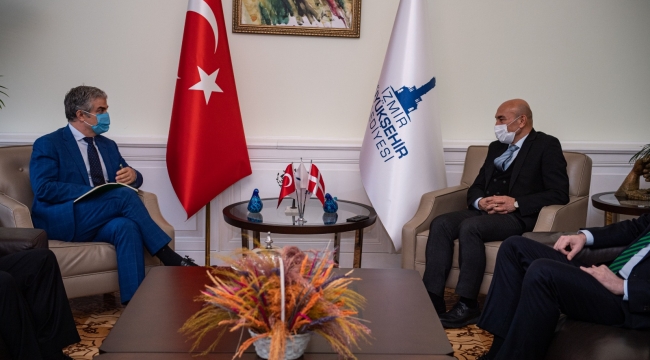Danimarka’nın Ankara Büyükelçisi Danny Annan’dan Başkan Soyer’e ziyaret