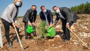 EGE ORMAN VAKFI’NIN 10 MİLYONUNCU FİDANI TOPRAKLA BULUŞTU